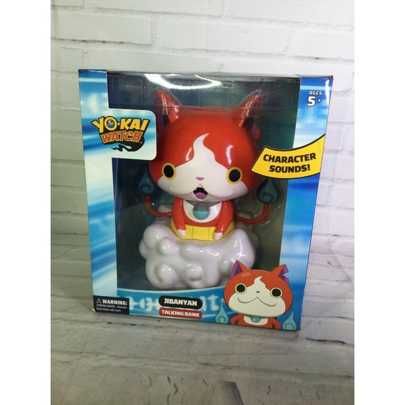 Yokai Yo-kai Watch JIBANYAN Talking Coin Bank With Sound - Picture 1 of 8